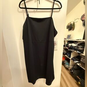 BP Black Sleeveless Spaghetti Strap Mini Dress